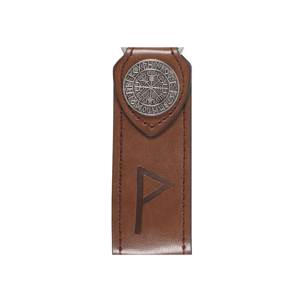Joy Viking Rune Faux Leather Keyring