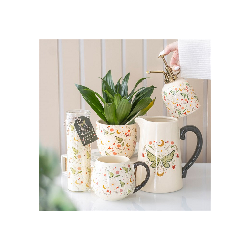 Fairy Folklore Print Plant Pot