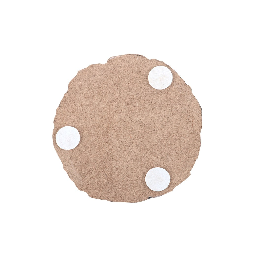 Set of 4 Norse Mythology Wood Slice Coasters