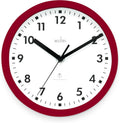 Acctim Nardo 20cm Radio Controlled Red Wall Clock 74664