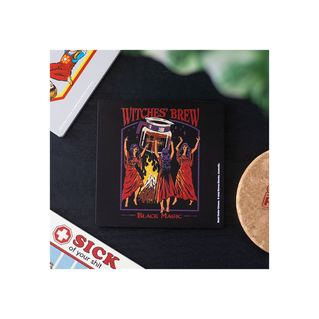 Witches' Brew Coaster by Steven Rhodes