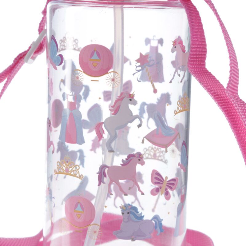 Puckator 450ml Children's Water Bottle Enchanted Rainbows Unicorn