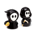 Puckator Skull Boy & Ghost Boy Ceramic Salt & Pepper Set
