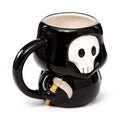 Puckator Skull Boy Ceramic Shaped Mug