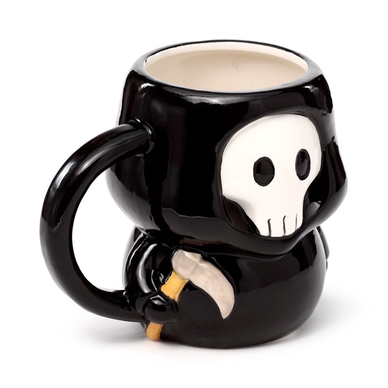 Puckator Skull Boy Ceramic Shaped Mug