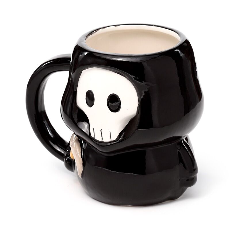 Puckator Skull Boy Ceramic Shaped Mug
