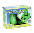 Elektra Hardshell Elbow and Knee Pad Green for Kids Boys Girls