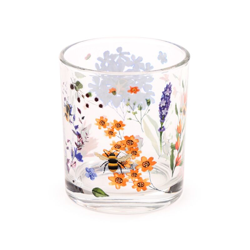 Puckator Nectar Meadows Set of 2 Glass Tumblers 250ml