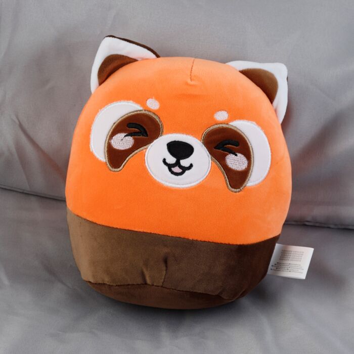 Puckator Squidglys Ru the Red Panda Adoramals Wild Plush Toy