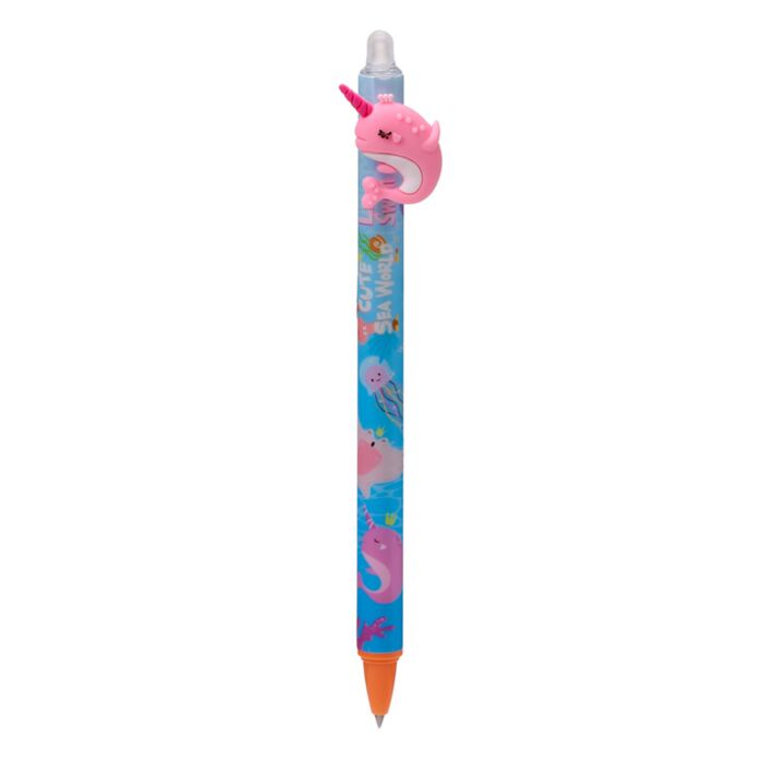 Puckator Inkredible Erasable Pen with PVC Sealife Topper