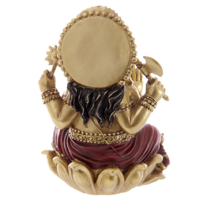 Puckator Gold & Red Ganesh Statue 16cm