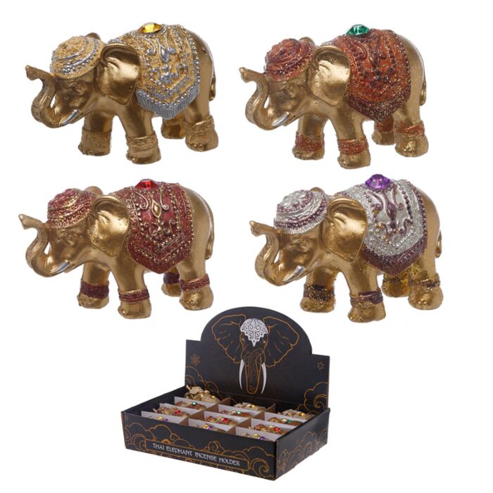 Puckator Cute Mini Collectable Elephant Incense Stick Holder
