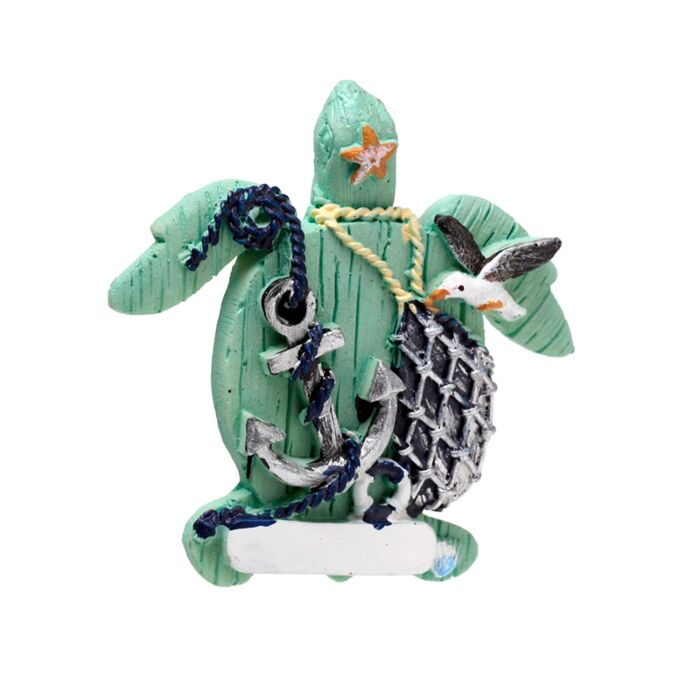 Puckator Hand Painted Souvenir Seaside Magnet Nautical Turtle