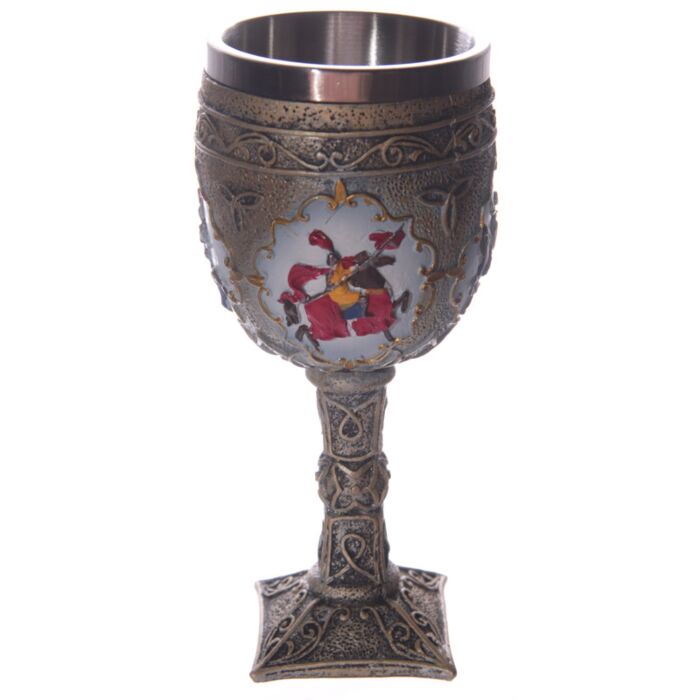 Puckator Decorative Medieval Knight Goblet