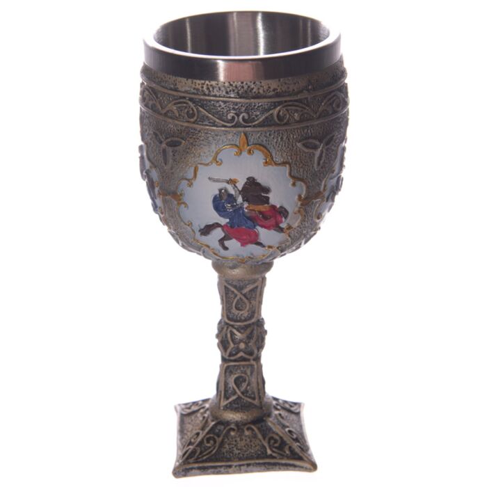 Puckator Decorative Medieval Knight Goblet