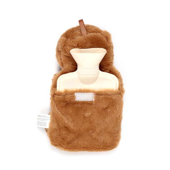 Puckator Capybara 650ml Hot Water Bottle with Plush Cover