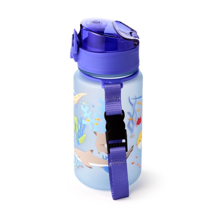 Puckator Mariniverse Pop Top 350ml Shatterproof Children's Bottle