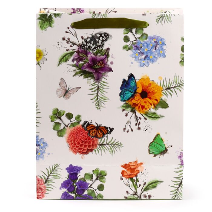 Puckator Butterfly Meadows Gift Bag Large