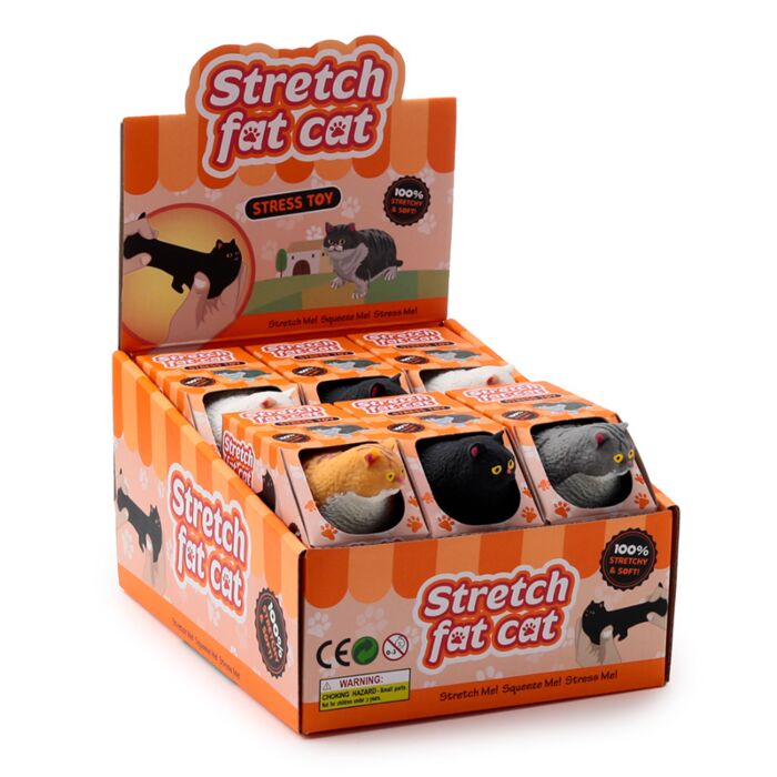 Puckator Stretchy Fat Cat Toy