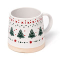 Puckator Christmas Tree Stoneware Mug