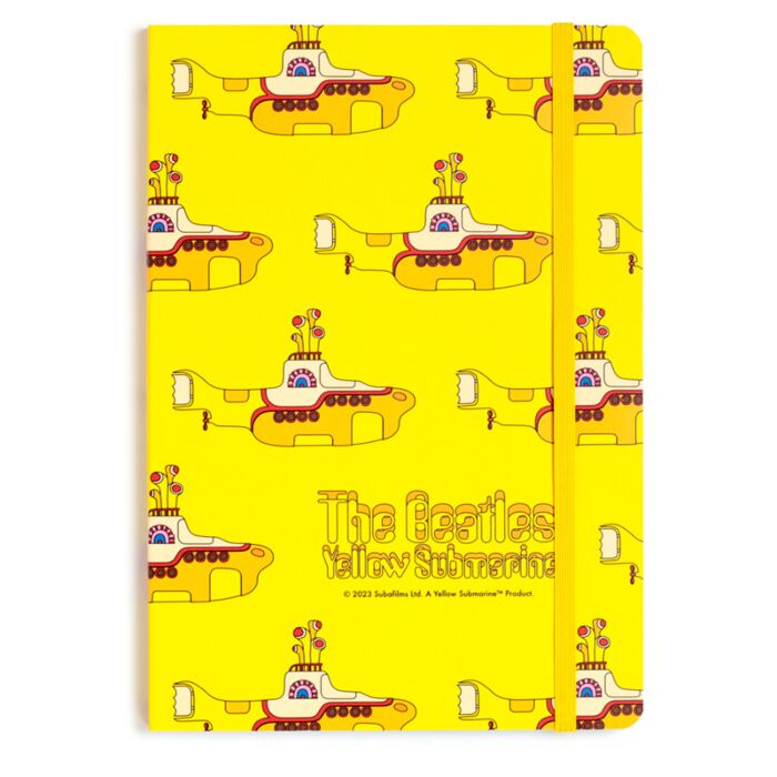 Puckator The Beatles Yellow Submarine Recycled Paper A5 Notebook