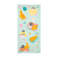 Puckator Beans & Co Cats Microfibre Beach Towel