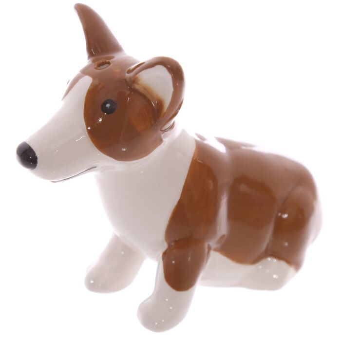 Puckator Queen & Corgi Ceramic Salt & Pepper Set