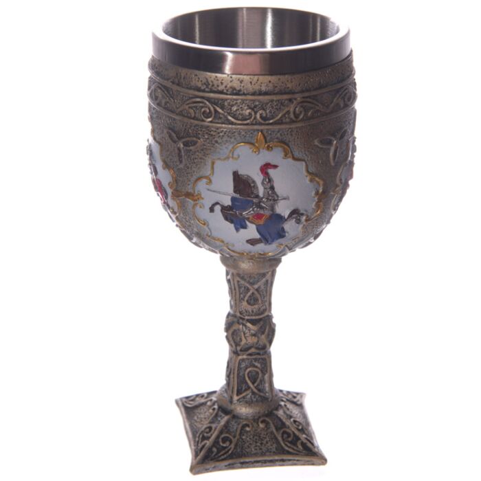 Puckator Decorative Medieval Knight Goblet