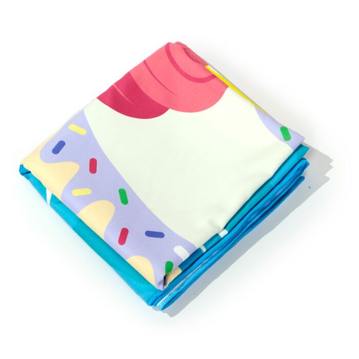 Puckator Vacation Vibes Unicorn Microfibre Beach Towel