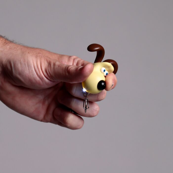 Puckator Wallace & Gromit LED Keyring