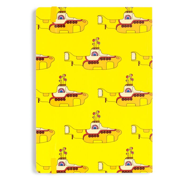 Puckator The Beatles Yellow Submarine Recycled Paper A5 Notebook