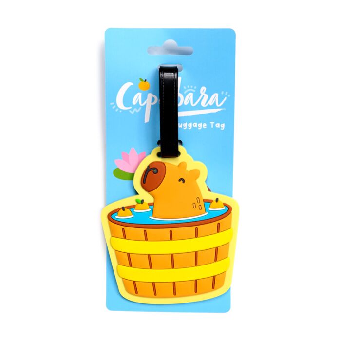 Puckator Capybara PVC Luggage Tag