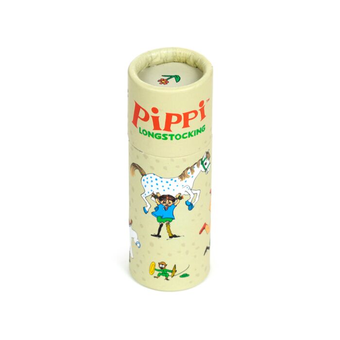 Puckator Pippi Longstocking Pencil Pot with 12 Colouring Pencils