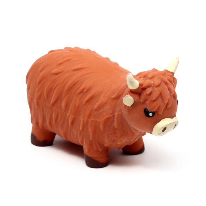 Puckator Stretchy Highland Coo Toy