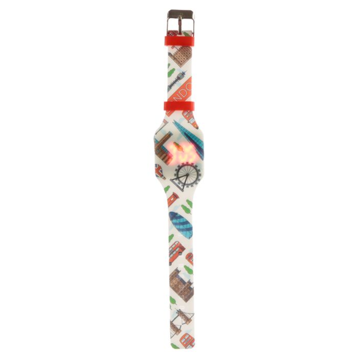 Puckator London Icons Silicone Digital Watch