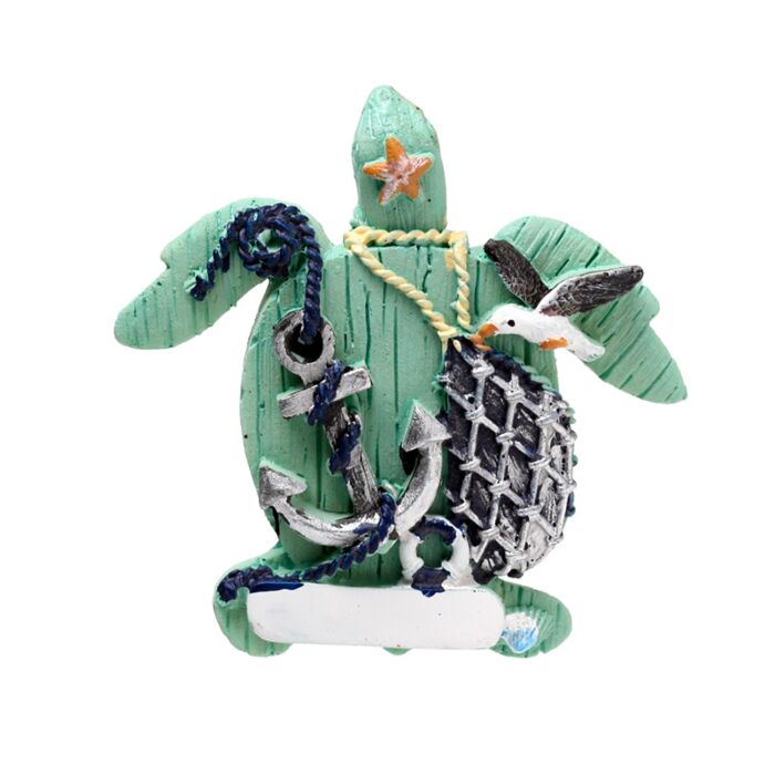 Puckator Hand Painted Souvenir Seaside Magnet Nautical Turtle