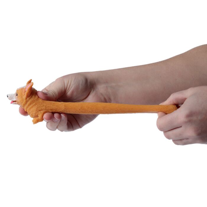 Puckator Stretchy Corgi Dog Toy