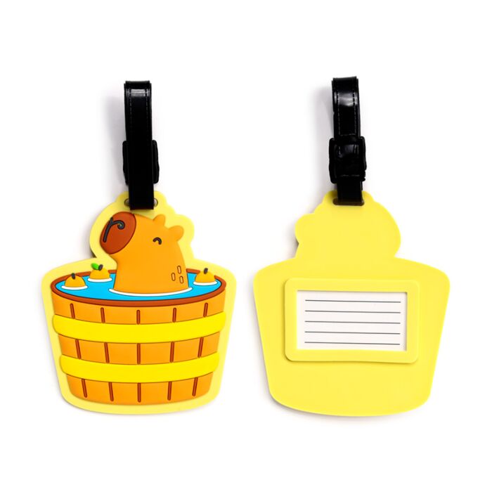 Puckator Capybara PVC Luggage Tag
