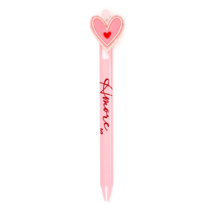 Puckator Inkredible Erasable Pen with Amore Heart Topper