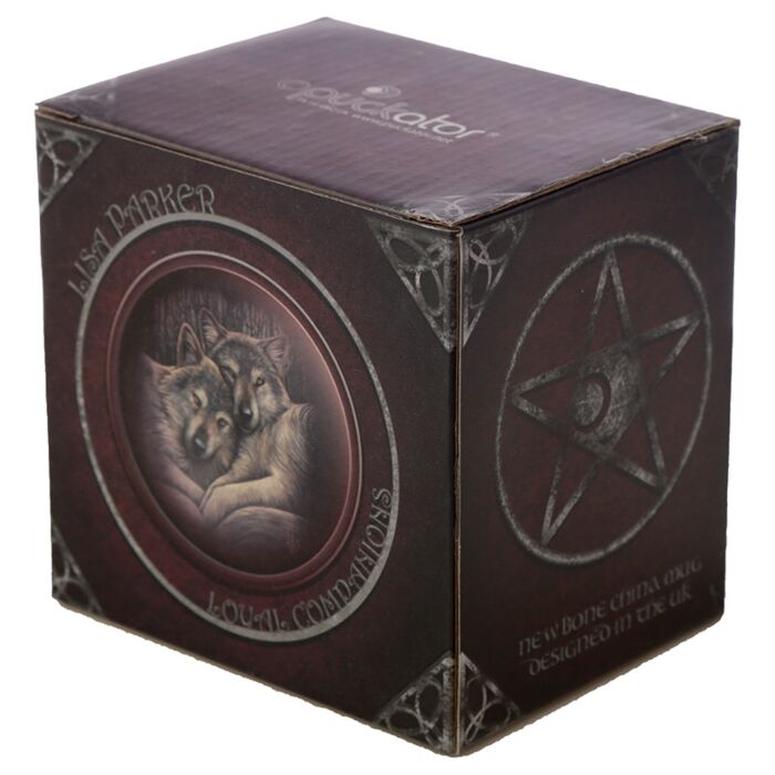 Puckator Lisa Parker Loyal Companions Wolf Porcelain Mug