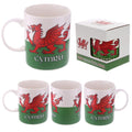 Puckator Welsh Dragon Wales (Cymru) Souvenir Porcelain Mug