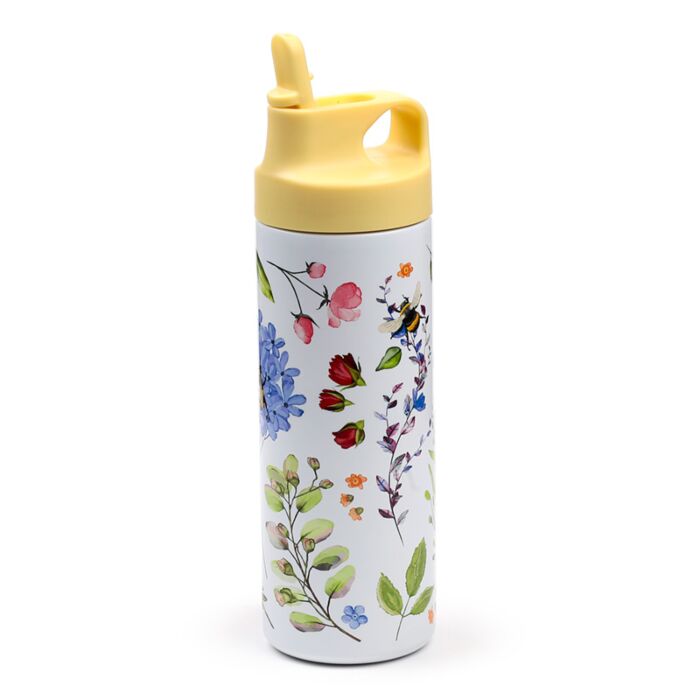 Puckator Nectar Meadows Hot & Cold Flip Top Drinks Bottle 500ml
