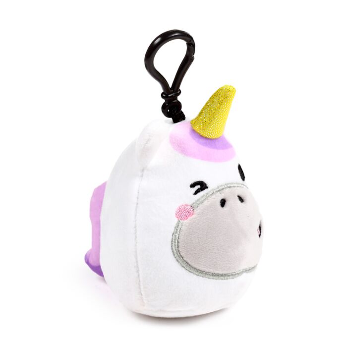 Puckator Squidglys Astra the Unicorn Adoracorns Souvenir Plush Mini Keyring