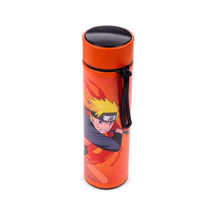 Puckator Naruto Hot & Cold Digital Thermometer Bottle