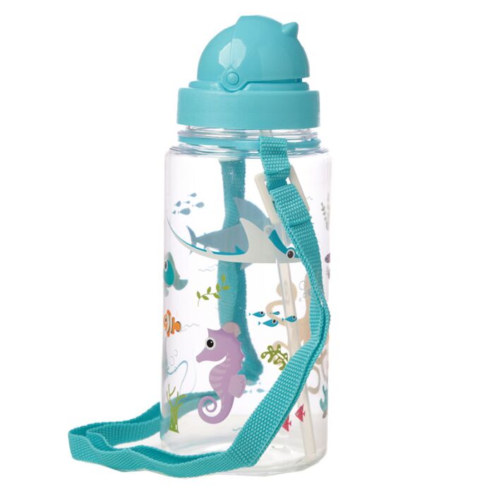Puckator 450ml Children's Water Bottle Splosh Sealife