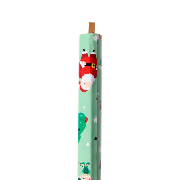 Puckator Christmas Jingle Bunch 3m Wrapping Paper Roll