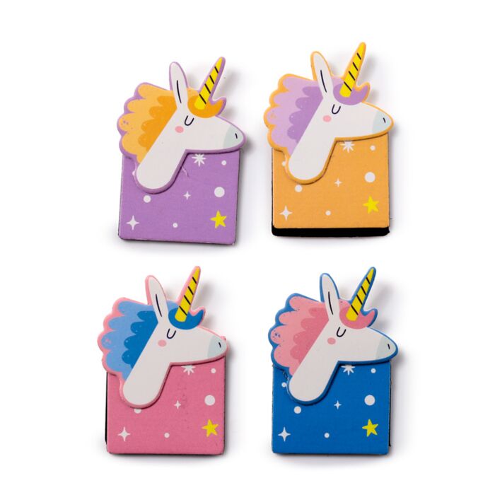 Puckator Unicorn Magic Shaped Magnetic Bookmark Set