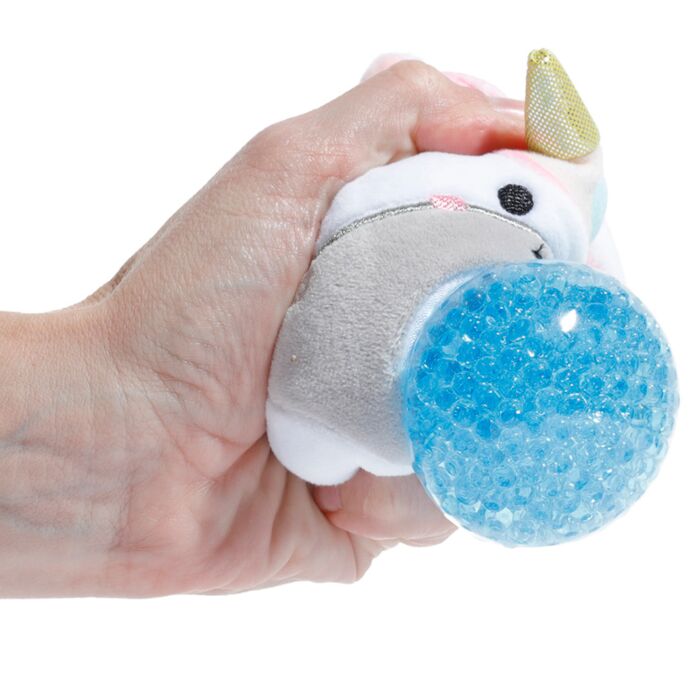 Puckator Queasy Squeezies Adoracorns Unicorn Plush Squeezy Toy