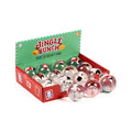 Puckator Jingle Bunch Christmas High Bounce LED Flashing Bouncy Ball