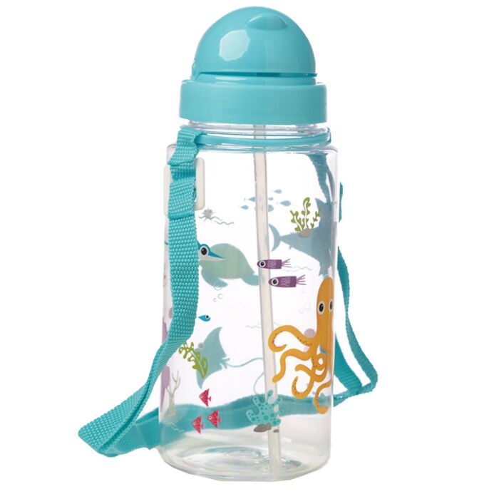 Puckator 450ml Children's Water Bottle Splosh Sealife